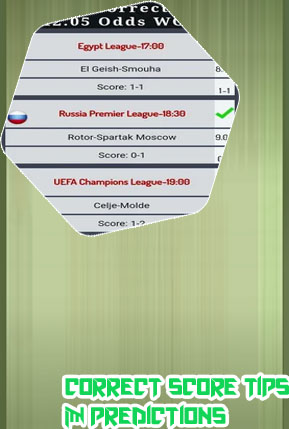 Correct scores