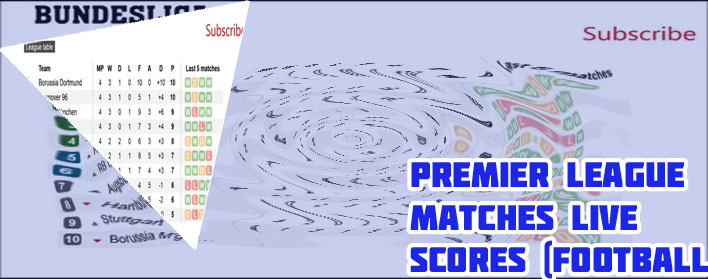 Epl results today live scores and table