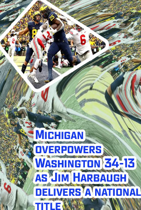 Michigan football score