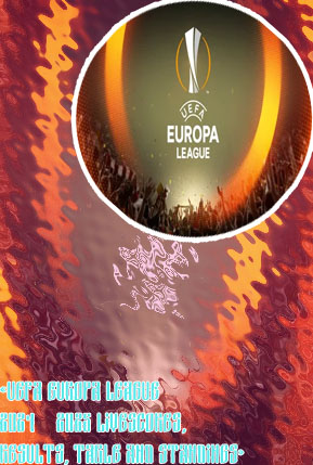 Uefa euro league results