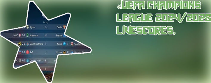 Uefa live scores